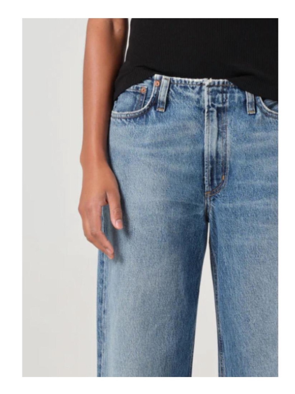 NEW with tags AGOLDE lex low slung baggy jean in swing Size 31 - Picture 4 of 9